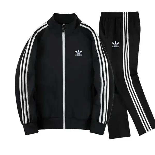 Adidas Originals Superstar Track Jacket and Pants Black Tracksuit - 1