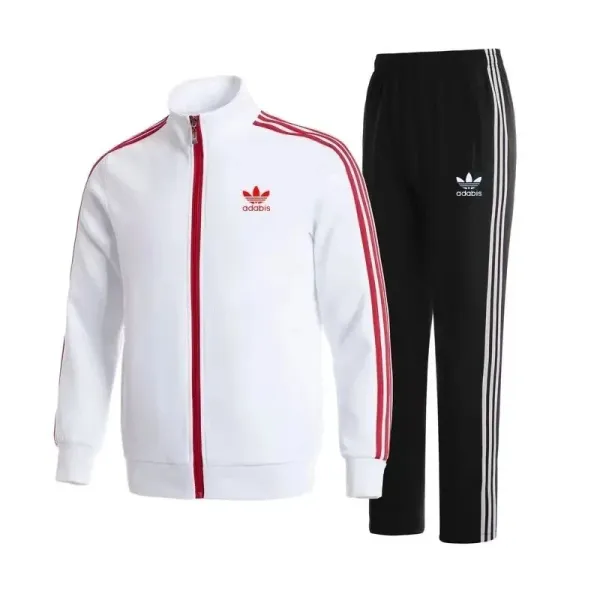 Adidas Originals Firebird Tracksuit White/Black - 1