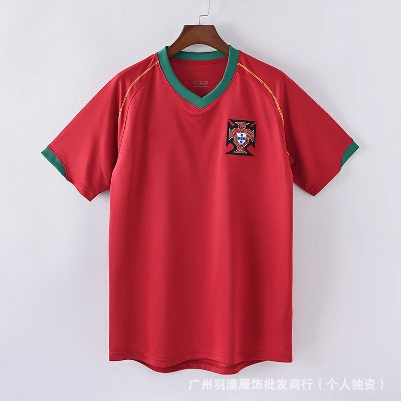 Spain National Team 1994 World Cup Away Jersey White/Red/Orange Polo - 21