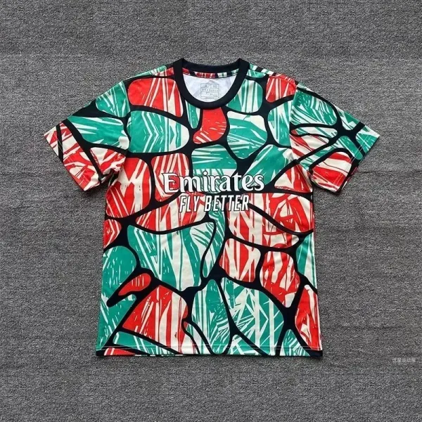 Emirates x Artist Collaboration Abstract Print T-Shirt Multicolor - 1