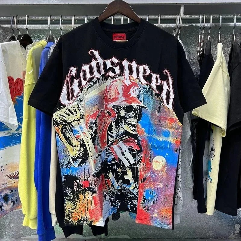 Godspeed Manifested In MMXIII Graphic T-Shirt Beige - 5
