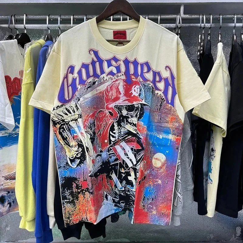 Godspeed Manifested In MMXIII Graphic T-Shirt Beige - 7