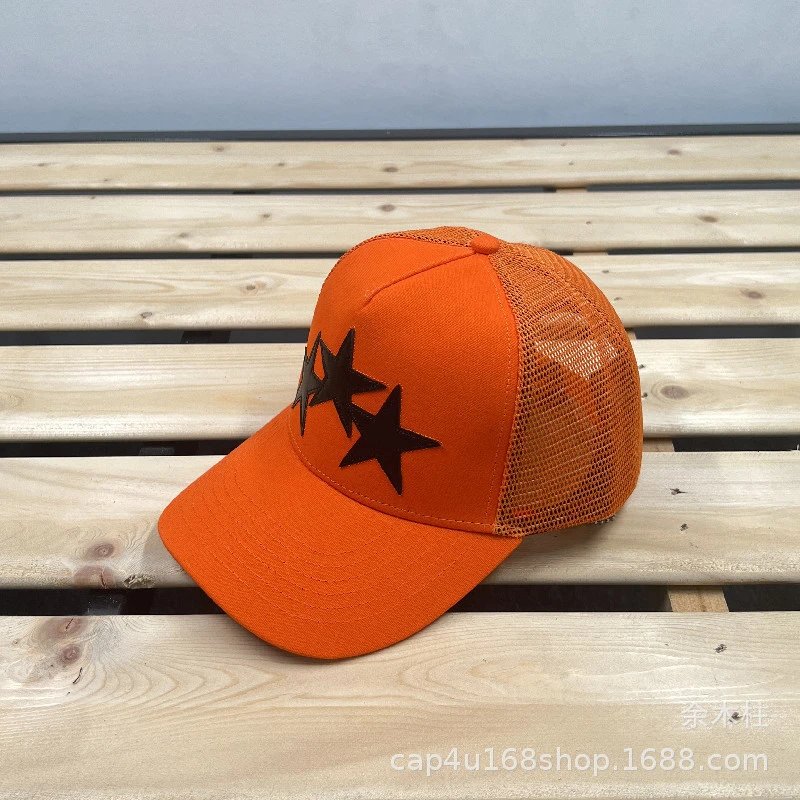 AMI Paris Logo Embroidered Two-Tone Baseball Cap - 31