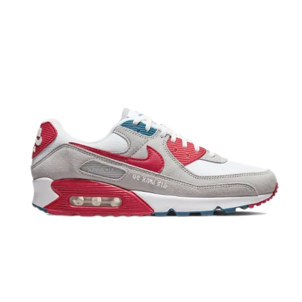 Nike Air Max 90 Light Aqua Gray Sneakers - 31