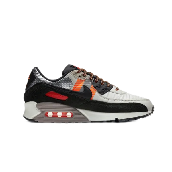 Nike Air Max 90 Gray Pink Sneakers - 4