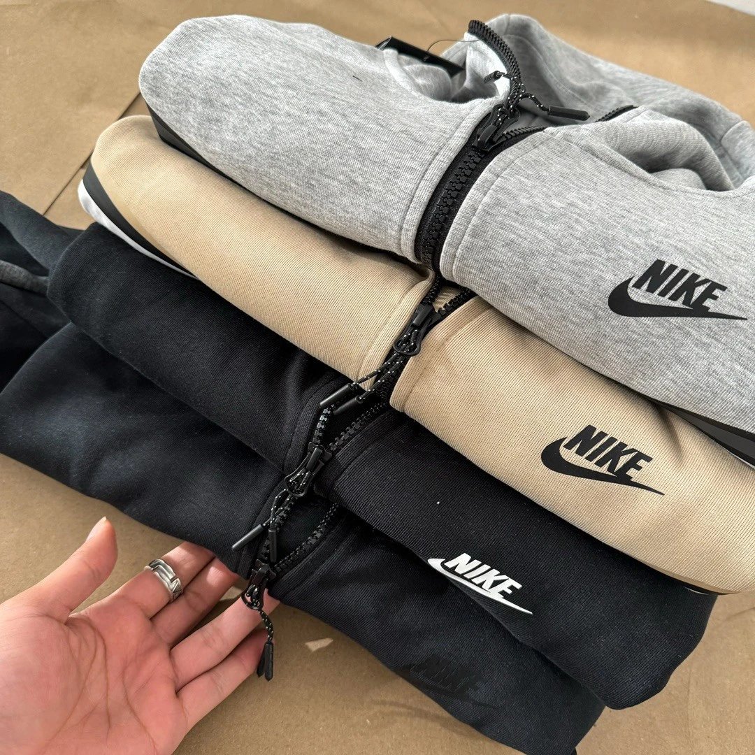Nike Tech Fleece Windrunner White Tracksuit - 15
