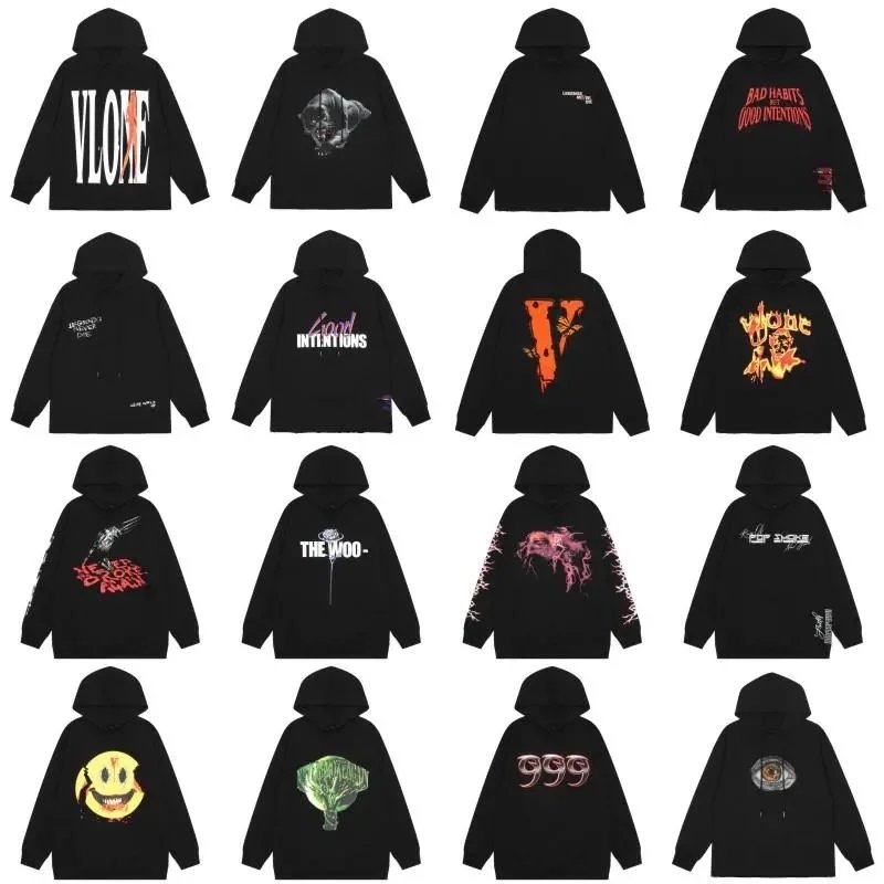 Vlone Black Hoodie