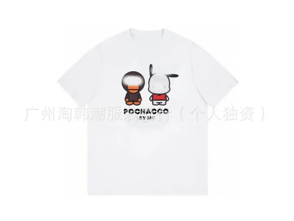 Pochacco by Miu Miu x Sanrio Graphic Print White T-Shirt - 1