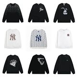 Luxury Brand Logo-Print Crewneck Sweatshirts [40 styles]