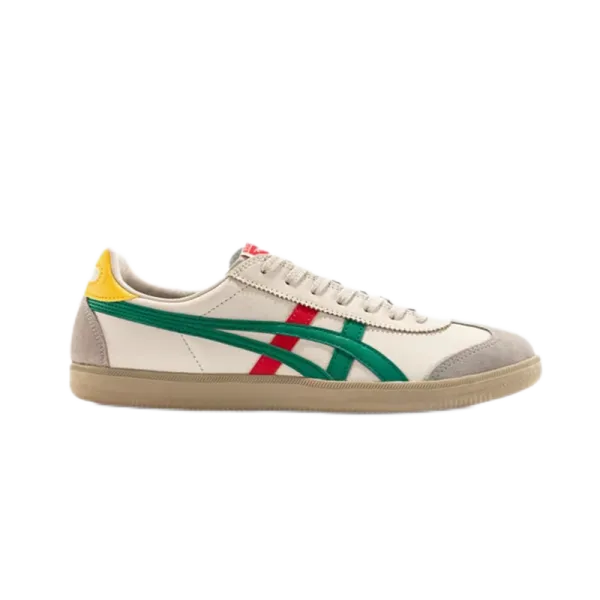 Asics Onitsuka Tiger Mexico 66 White Green Red Yellow Sneakers - 1