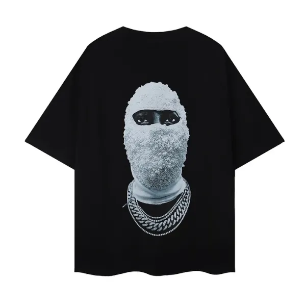 Gallery Dept. Balaclava Print Oversized T-Shirt Black - 1