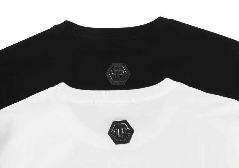 Philipp Plein Logo-Embossed Black T-Shirt - 9