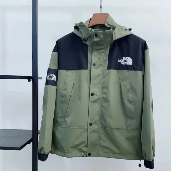The North Face Mountain Light Jacket Army Green/Black Outerwear - 1