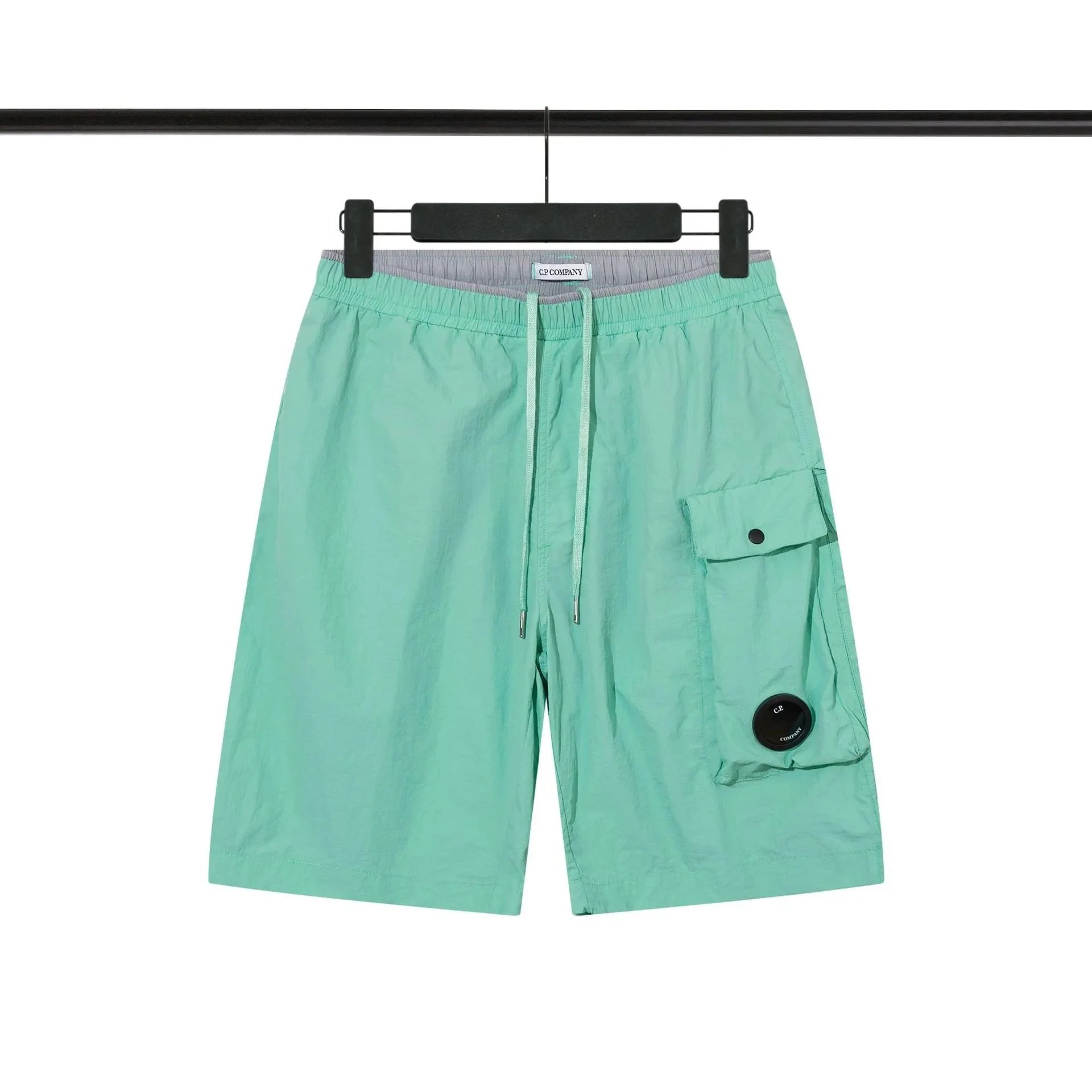 Stone Island Technical Nylon Cargo Shorts Blue - 4