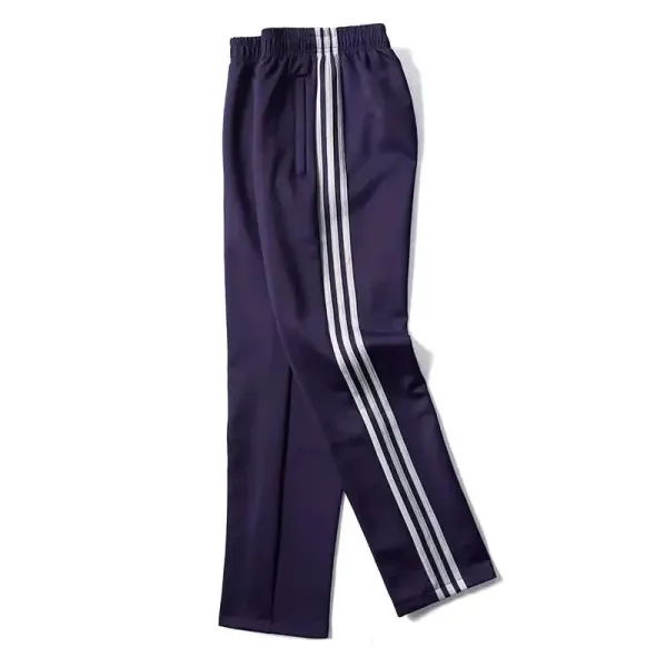 Adidas Originals Track Pants Navy with White Stripes - 1