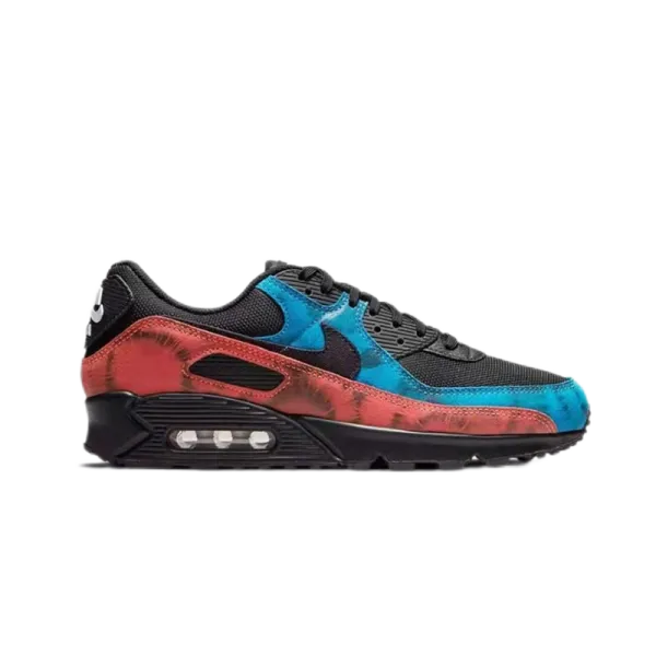Nike Air Max 90 Beige Purple Pink Running Shoes - 8