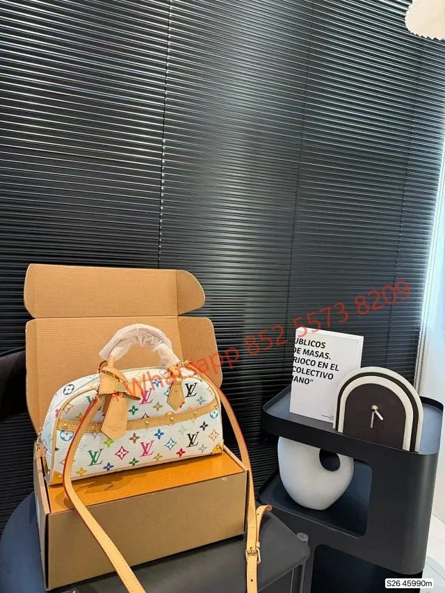 Louis Vuitton Handbags White Multicolor Monogram Handbag product detail image 4