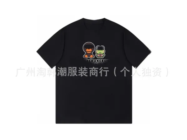 Kero Kero Keroppi x BAPE T-Shirt Black - 1