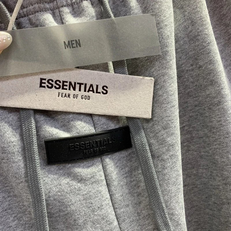 Fear of God Essentials Logo Sweatpants Gray - 24