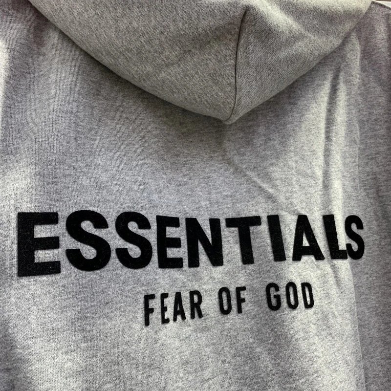 Fear of God Essentials Logo Sweatpants Gray - 22