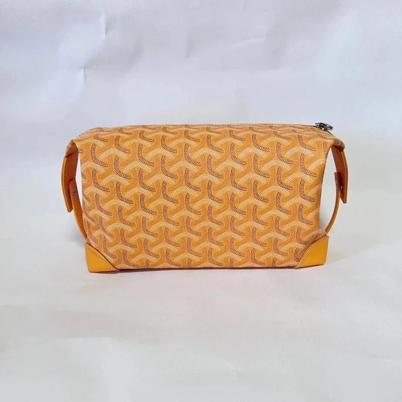 Goyard Saint Louis Toile Orange Cosmetic Pouch - 9