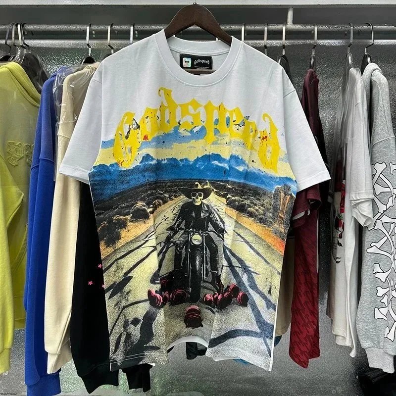 Godspeed Manifested In MMXIII Graphic T-Shirt Beige - 4