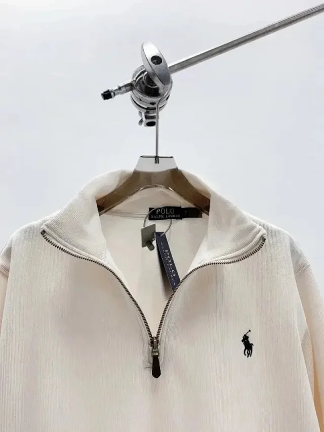 Polo Ralph Lauren Hoodies & Sweatshirts Quarter-Zip Mock-Neck Sweatshirt with Embroidered Pony product detail image 5