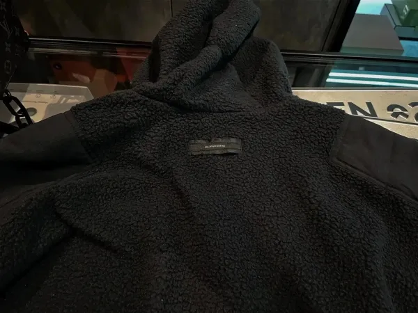 Supreme x The North Face Fleece Balaclava Hoodie Black Outerwear - 6