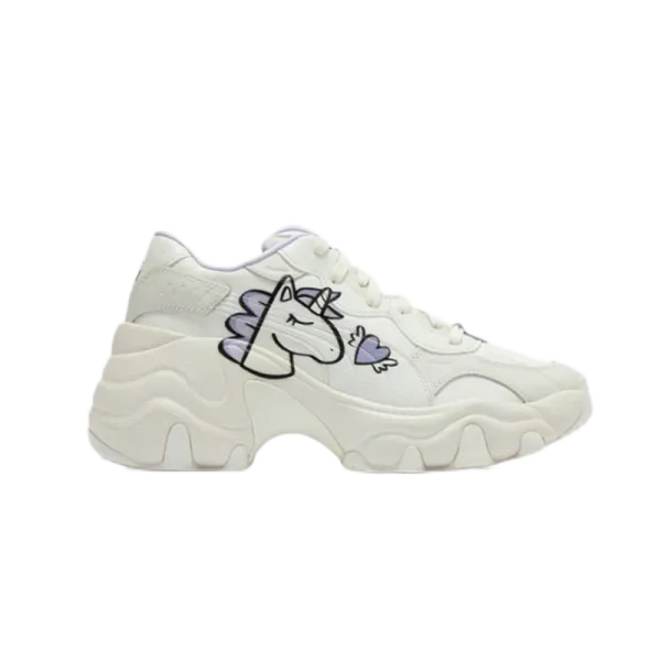 Puma Cali Heart White Chunky Sneakers - 4