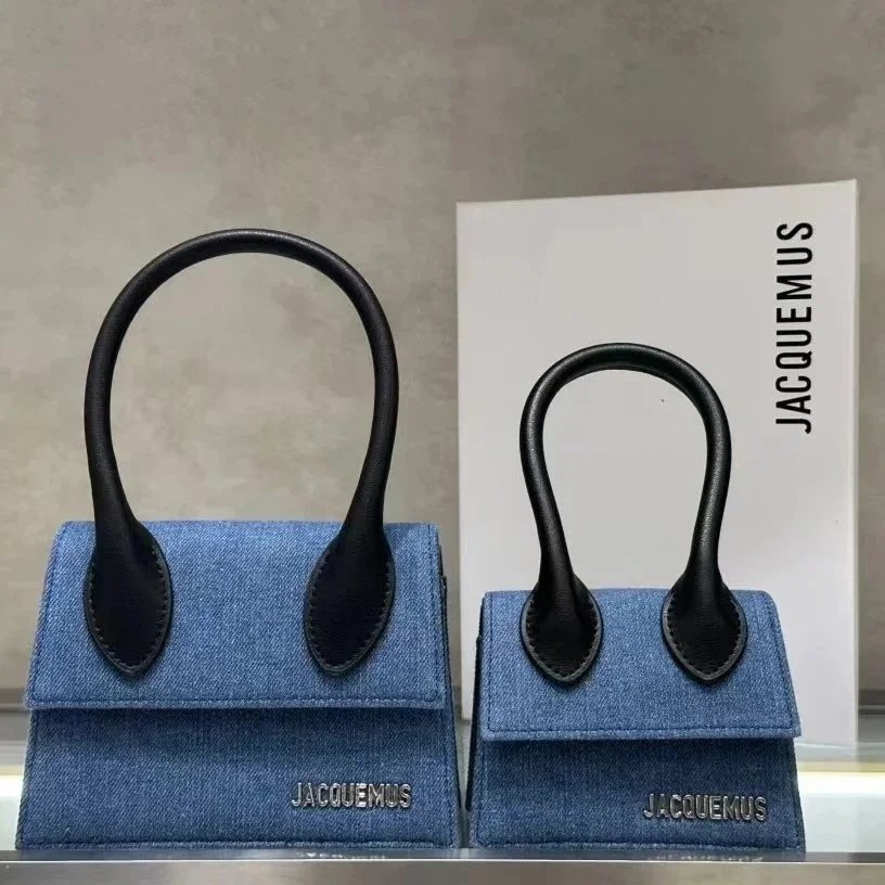 Jacquemus Le Chiquito Denim Blue Shoulder Bag - 2
