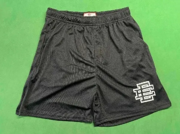 GRA Shorts Black Mesh Athletic Shorts - 1