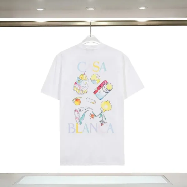 Casa Blanca Graphic Print White T-Shirt - 1