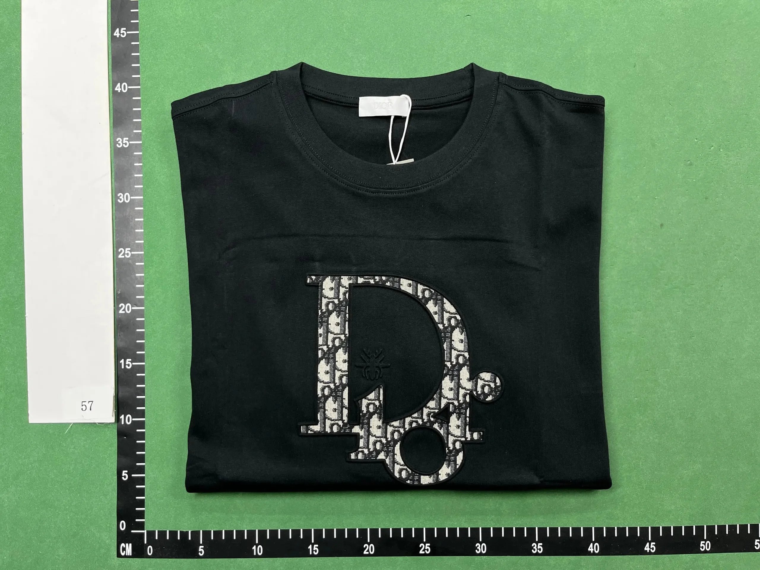 Dior Paint Drip Logo White T-Shirt - 7