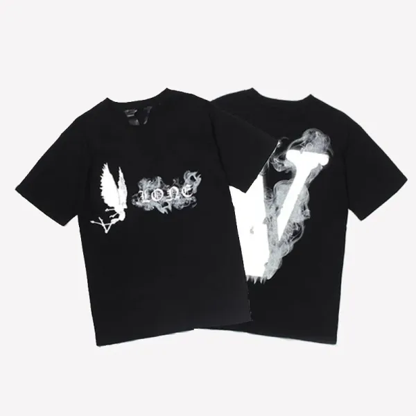 Virgil Abloh x Off-White x XXXTentacion V Logo Portrait T-Shirt White - 5