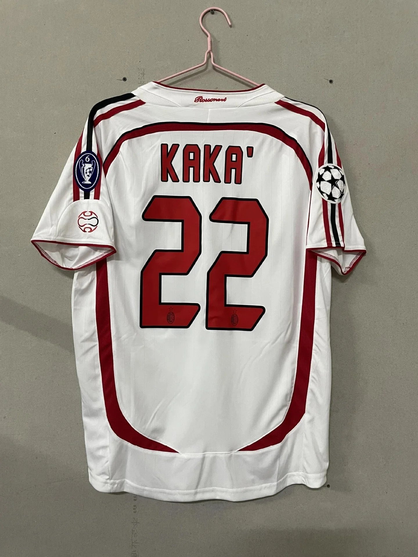 Manchester United x AIG 2006-07 Home Jersey Red - 6