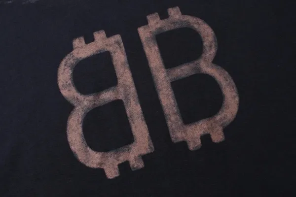 Balenciaga BB Logo Acid Wash Hoodie - 7