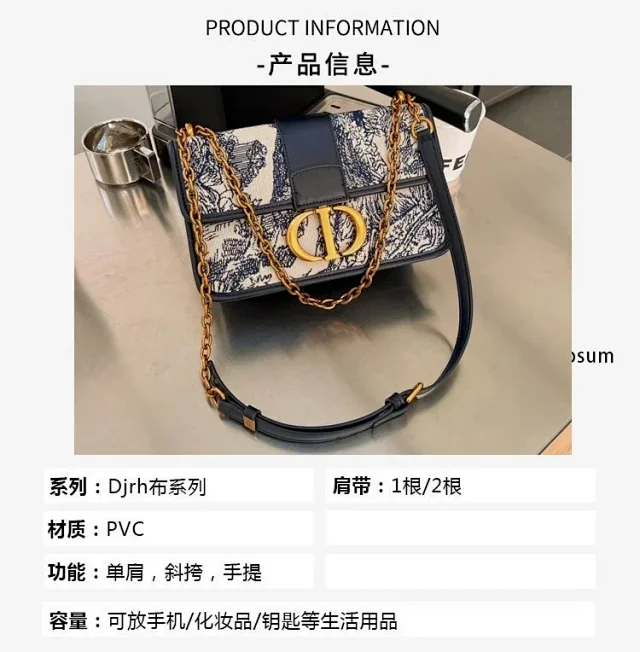 Unbranded Crossbody Bags Monogram Print Bag product detail image 4