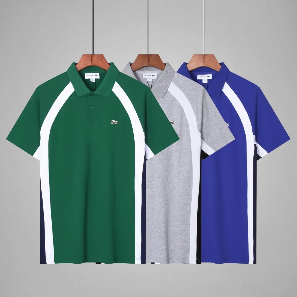 Lacoste Classic Polo White with Black Trim Polo - 3