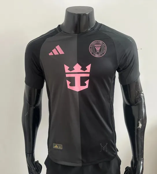 Adidas x Inter Miami CF 2024 Third Jersey Black Pink - 1