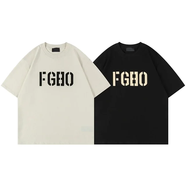 Fear of God T-Shirts Essentials graphic oversized T-shirt product detail image 7