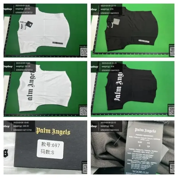 Palm Angels Palm Tree Logo Black T-Shirt - 4