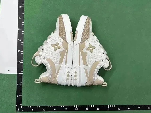 Louis Vuitton Trainer 10 White Mesh Sneakers - 5