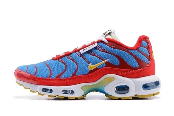 Nike Air Max Plus White Orange Teal Sneakers - 33