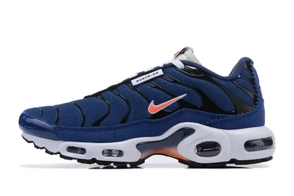 Nike Air Max Plus White Orange Teal Sneakers - 34