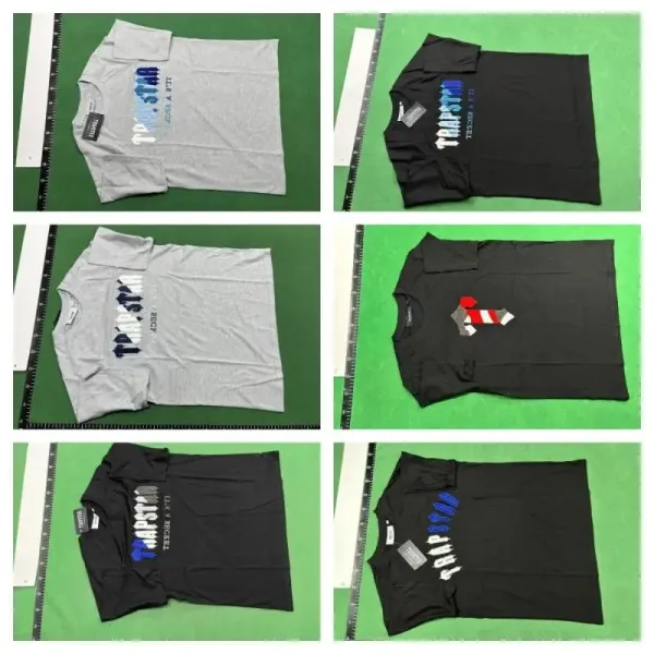 Trapstar Logo Embroidered White Sweatshorts - 3