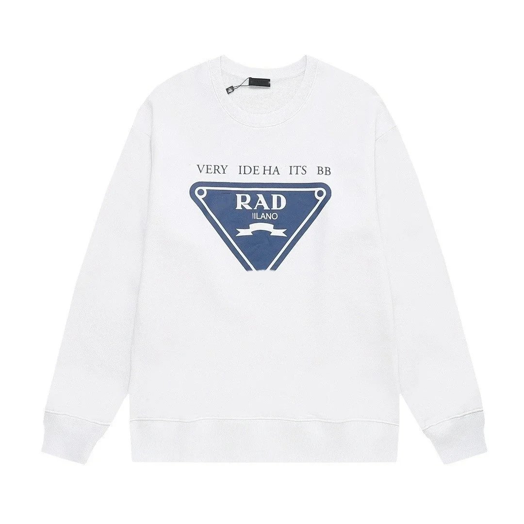 白色  （大三角标字母LOGO印花）