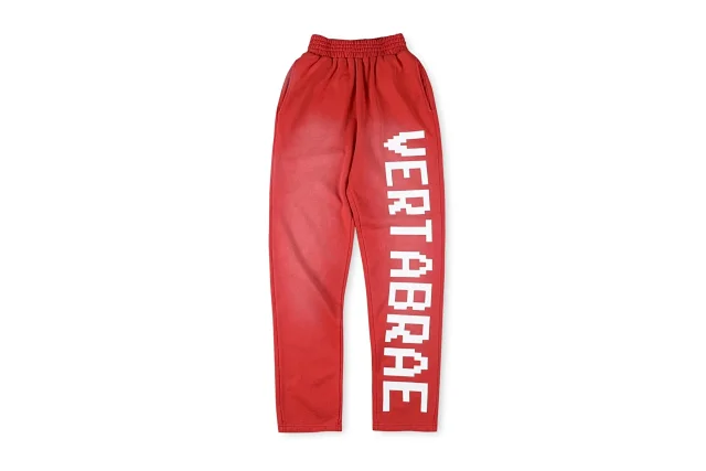 Vertabrae Trousers Elastic-Waist Graphic-Print Sweatpants product detail image 9
