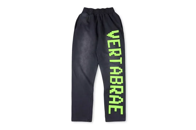 Vertabrae Trousers Elastic-Waist Graphic-Print Sweatpants product detail image 8