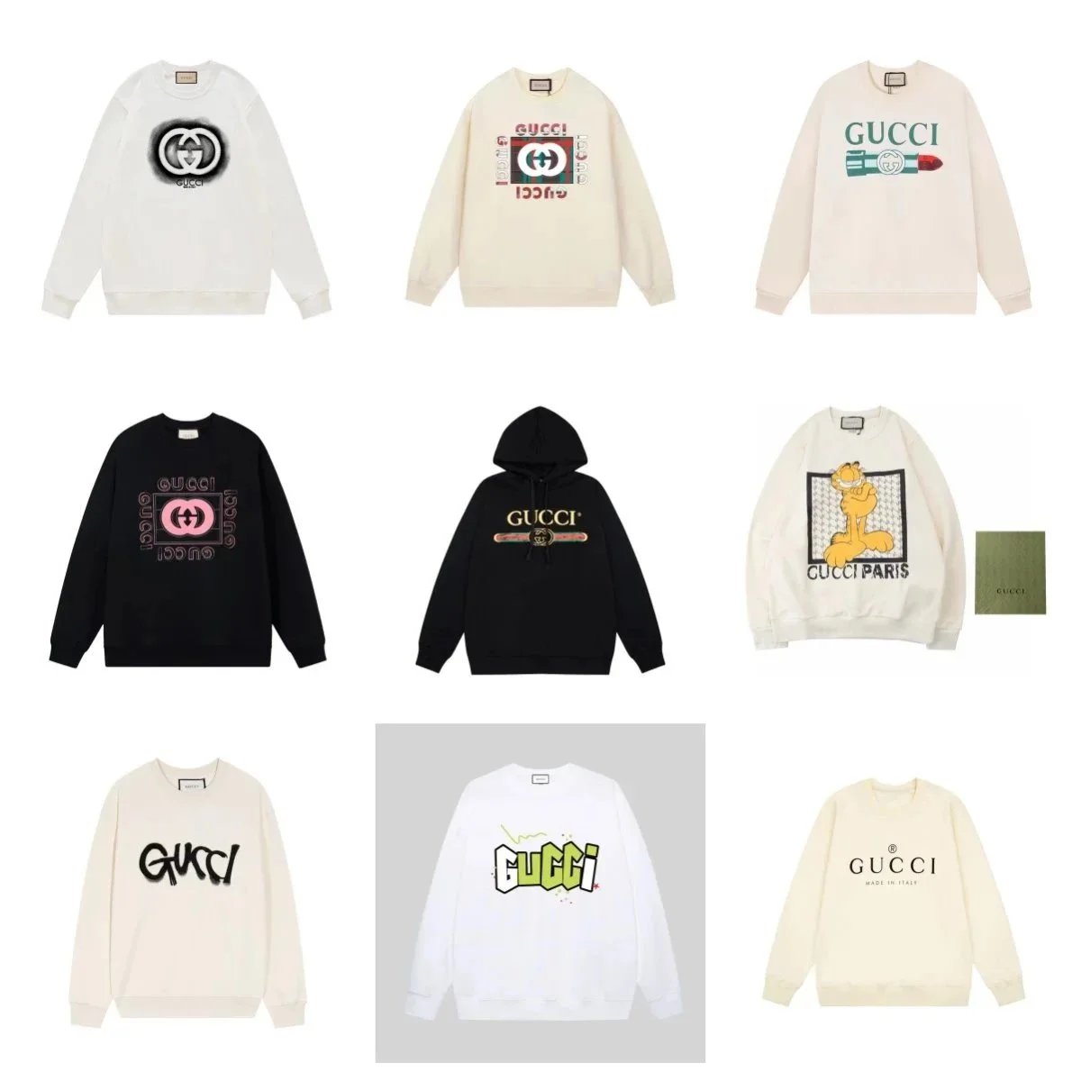 Gucci Flame Logo Hoodie Black - 2