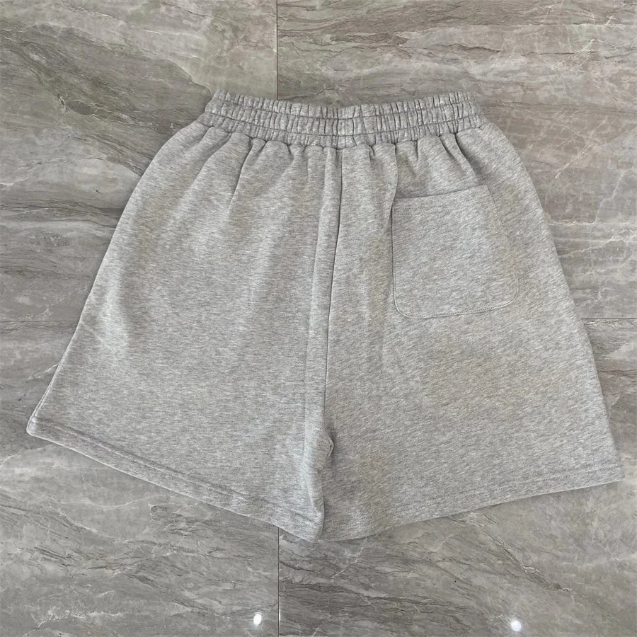 Corteiz Floral Logo Black Drawstring Shorts - 7